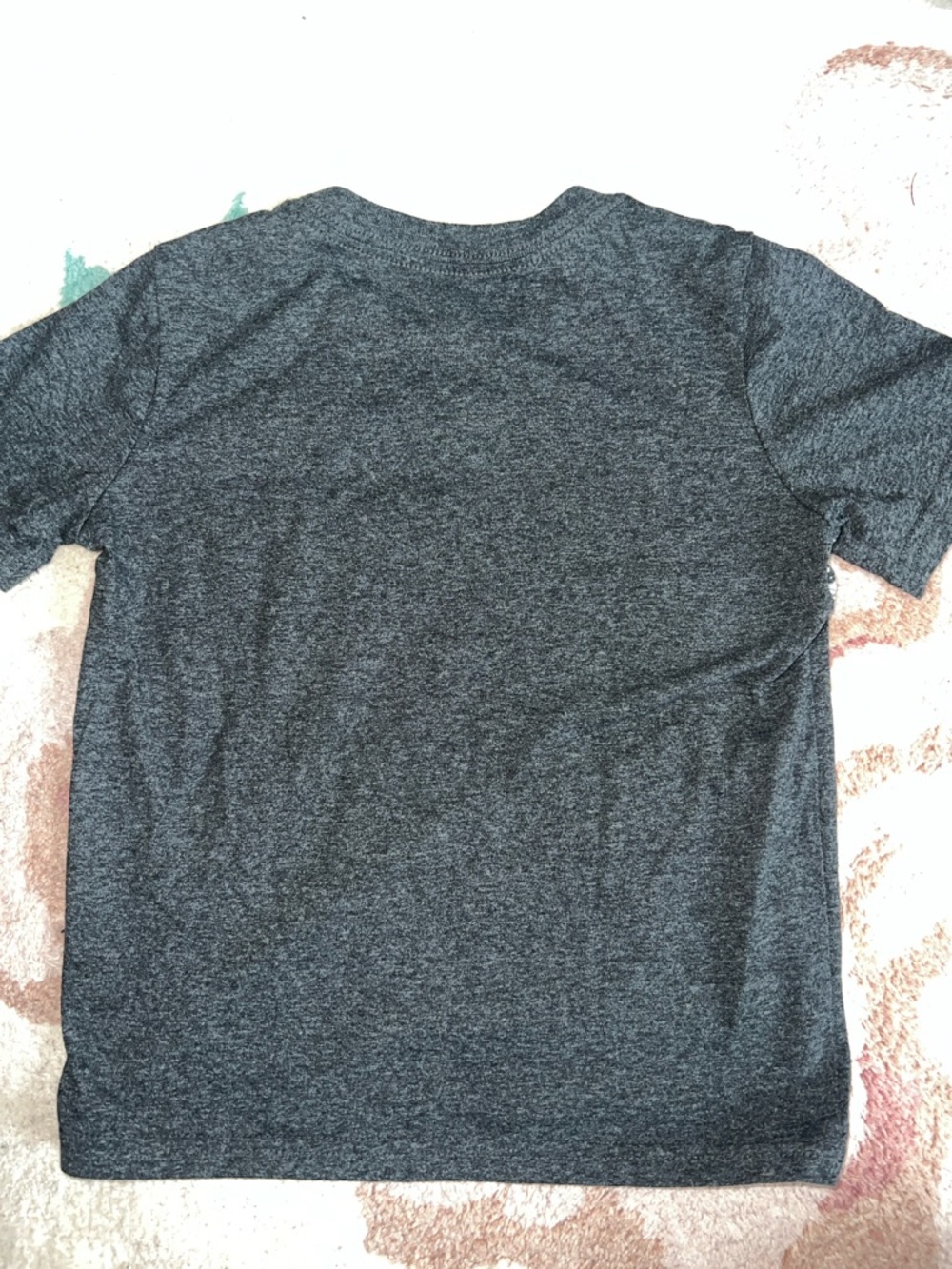 Marvel Dark Gray Kids Tee with Multicolor Superhero Comic Strip - Picture 4 of 4